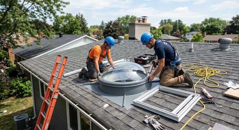 Dome Skylight Replacement in Columbia, MO