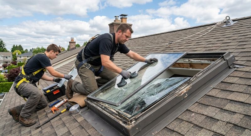Glass Skylight Repair in Renton, WA