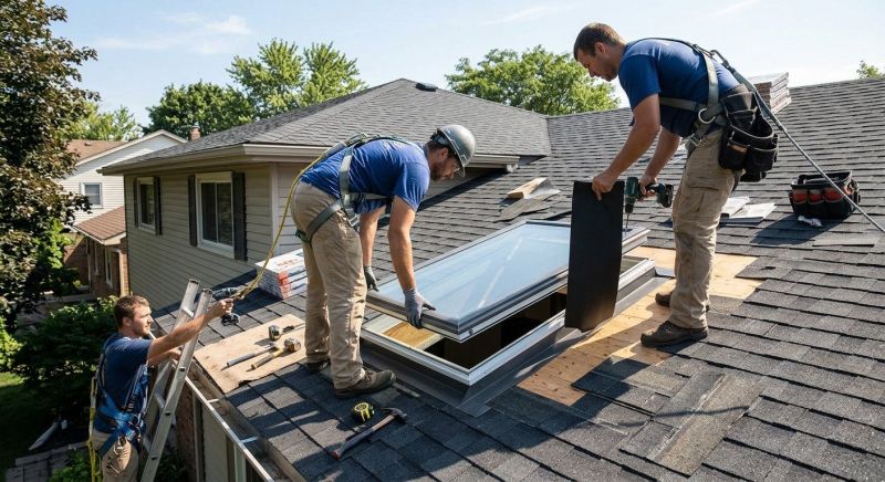 Roof Skylight Installation in Seattle, WA