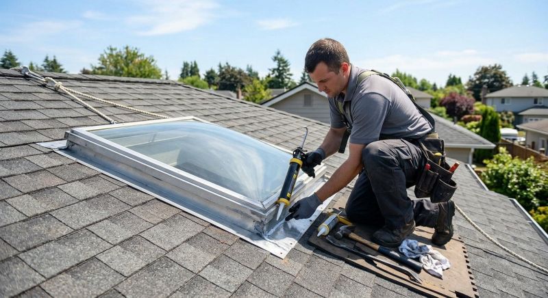 Skylight Leak Repair in Gig Harbor, WA