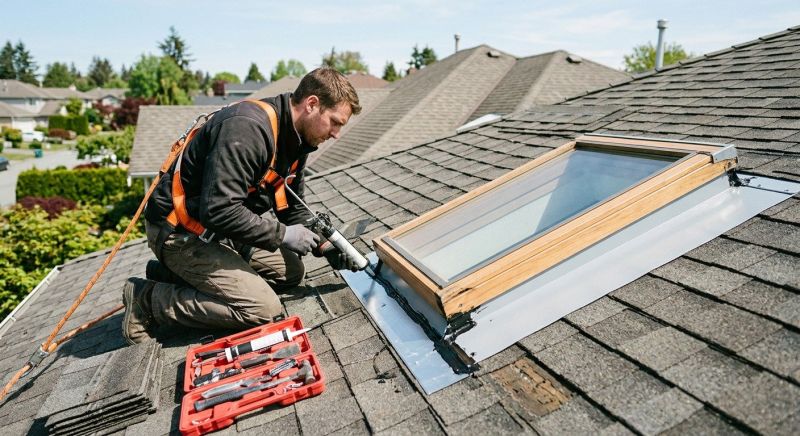 Skylight Leak Repair in Redmond, WA